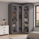 Ver imagem 7 de Guarda-Roupa Modulação 5 Portas Canto Paris