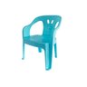 Cadeira Mini Poltrona Infantil de Plástico Azul - 2