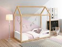 Ver imagem 1 de Mini Cama Montessoriana Zoe Infantil - Reller - Branco Fosco/ Madeira Pinus