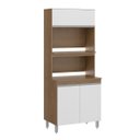 Ver imagem 2 de Armário Torre Quente Cozinha Modulada Serena Mdp 80x202x52cm 0453