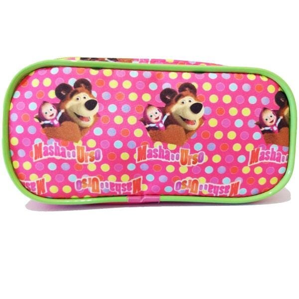 Kit Mochila Infantil Masha e o Urso Tam G Rodinhas - 10