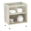 Ver imagem 2 de Balcão de Cozinha sem Tampo 70cm 2 Portas Lis Luciane Móveis