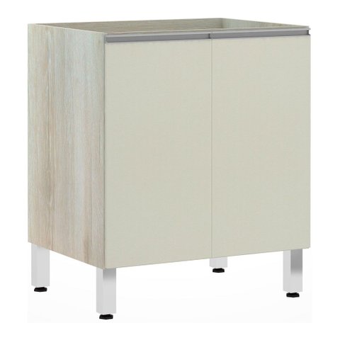 Balcão de Cozinha sem Tampo 70cm 2 Portas Lis Luciane Móveis