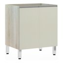 Ver imagem 1 de Balcão de Cozinha sem Tampo 70cm 2 Portas Lis Luciane Móveis