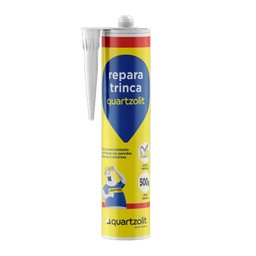 Kit 3 Selante Acrílico Repara Trinca Branco 500g Quartzolit - 2