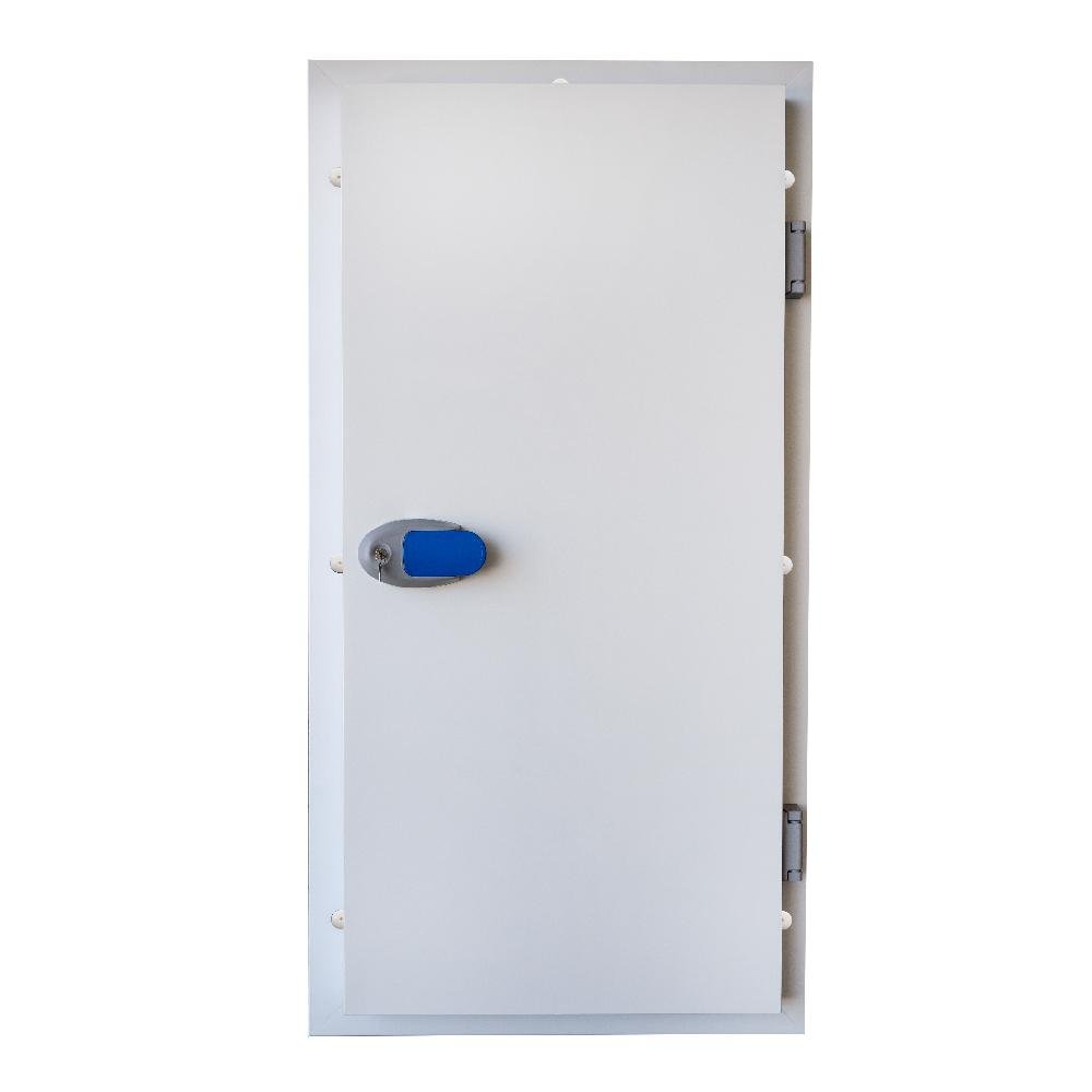 Porta Giratória Hulter para Câmara Fria de Congelados com 1,90x80m com 3 Batentes e Abertura para