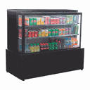 Ver imagem 1 de Vitrine Refrigerada Rf-321-v Linha Modular Versátil - 1.2 M Preta 1 Placa Fria Iluminação Led 0 a +8