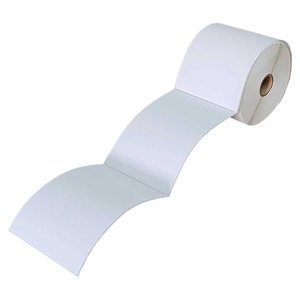 Rolo Etiqueta Adesiva 100 X 150mm - Branca - Ideal para Correios - 200 Und - para Impressora Té