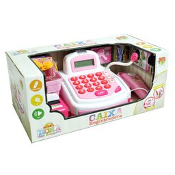 Caixa Registradora Com Acessórios Som e Luz Dmt3815 - Dm Toys - 1