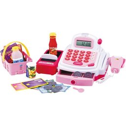 Caixa Registradora Com Acessórios Som e Luz Dmt3815 - Dm Toys - 2