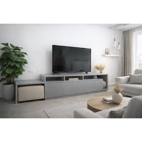 Rack para Sala TV Home em MDF Alto Padrão