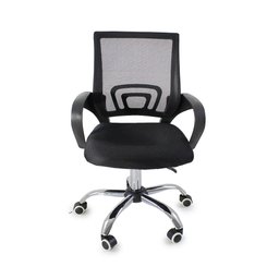 Kit 15 Cadeiras de Escritório Begonia Tela Mesh Ergonômico - Preto - 5