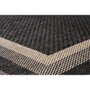 Ver imagem 2 de Tapete Sala / Quarto - Econature Moldura - 200 X 250 Cm - Bege Chumbo-77 - J. Serrano