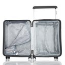 Ver imagem 3 de Mala Rígida de Policarbonato 360° Tamanho Bordo - Gladiador Infinity V1mb:cinza