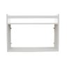 Porta Temperos com Nicho De Parede 60x43x15cm Mdf Branco - 4