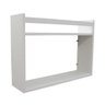 Porta Temperos com Nicho De Parede 60x43x15cm Mdf Branco - 1