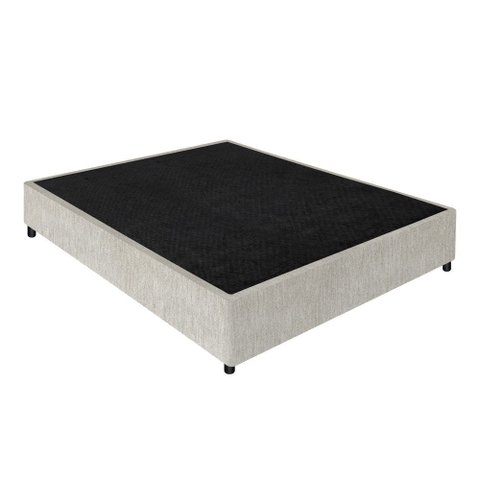 Base Box Casal Alpha Linnus Corino Palha 138x188