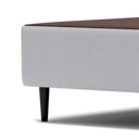 Ver imagem 6 de Cama Box com Colchão Solteiro Poli D45 Ortoclass Espuma D45 Branco Ortobom 108cm 198cm