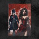 Ver imagem 3 de Placa Decorativa Marilia Padilha Tranca Rua Pomba Gira