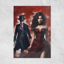 Ver imagem 2 de Placa Decorativa Marilia Padilha Tranca Rua Pomba Gira