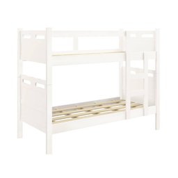 Beliche c/ Cama Auxiliar Jaspe Fênix Treliche MDF Cor:Branco - 4