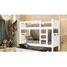 Beliche c/ Cama Auxiliar Jaspe Fênix Treliche MDF Cor:Branco - 2