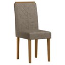 Ver imagem 2 de Cadeira para Mesa de Jantar Amanda Kit 2 Peças Ype Camursa Marrom – New Ceval