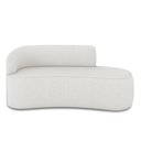 Ver imagem 4 de Sofá 2 Lugares Orgânico 140 Cm Morgan Linho Cinza D03 - D'rossi