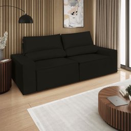 Sofá Retrátil/reclinável 1,50m Confortável Balaqui Decor - 3