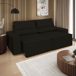 Sofá Retrátil/reclinável 1,50m Confortável Balaqui Decor - 1