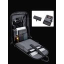 Ver imagem 3 de Mochila Notebook Impermeável com Trava de Segurança e Carteira Arctic Hunter B00451