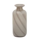 Ver imagem 1 de Vaso Decorativo em Vidro Cor Cinza Mesclado Tam P