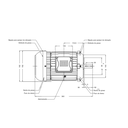Ver imagem 2 de Motor Elétrico Trifásico WEG IE3 3cv 220/380/440V 4 Polos Baixa Rotação Flange C-DIN - B14D W22 IR3