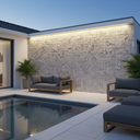 Ver imagem 5 de Tijolinho Travertino Cimentício - Veneto Gray M²