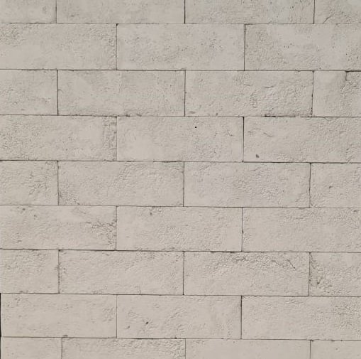 Tijolinho Travertino Cimentício - Veneto Gray 1,2m² - 2