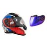 Capacete SHIRO SH-881-Motegi-Tam.61 - Acompanha Lente Azul - 1