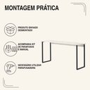 Ver imagem 5 de Escrivaninha Home Office 1,10 Klm Móveis