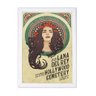 Quadro Poster com Moldura Lana Del Rey Brc4150 - 1