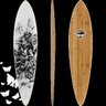 Shape Longboard Arbor Bamboo Fish 39" - 1