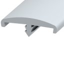 Ver imagem 1 de Perfil T 2 Abas 19,5mm Rolo com 100 Metros Branco Popmov 1689