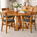 Ver imagem 2 de Mesa Donna Redonda 100% Madeira Maciça 130cm