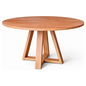 Mesa Donna Redonda 100% Madeira Maciça 130cm