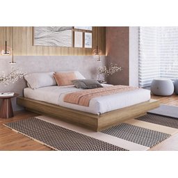 Cama Casal Queen Suspensa 140/160 Zurique Mel - 2