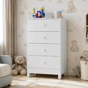 Ver imagem 1 de Cômoda Infantil Mobigu 4g - Branco