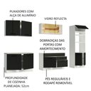 Ver imagem 2 de Cozinha Completa Madesa Agata Armário e Balcão sem Tampo