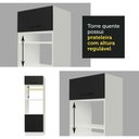 Ver imagem 3 de Cozinha Completa Madesa Agata Armário e Balcão sem Tampo