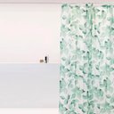 Ver imagem 1 de Cortina para Box Banheiro Antimofo Poliéster 198x180cm - Folhagem Verde