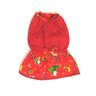 Vestido De Natal Para Cachorro Saia Vermelha - Tamanho P - 4