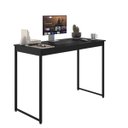 Ver imagem 5 de Escrivaninha Mesa para Escritório Home Office Modelo Mesa Shoop Pé Maga Preto