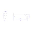 Ver imagem 2 de Bica Longa Deca You 1797.BL104.MT de Parede Black Matte